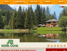 Tablet Screenshot of hotelcova.com